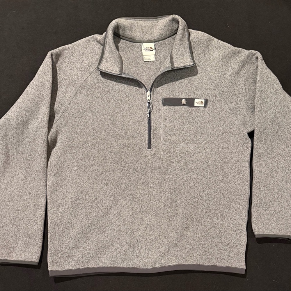 The North Face Men's Gordon Lyons 1/4 Zip Sweater Long‎ Sleeve Mens Large